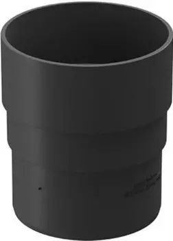 Docke Premium, 120/85 мм, Соединитель водосточной трубы ПВХ графит