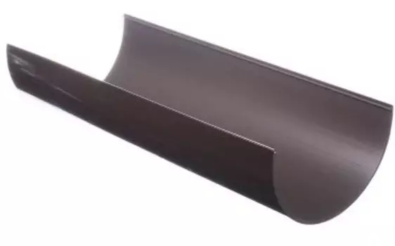 Docke Premium RAL 8017 120/85 мм, 3 м, Желоб водосточный ПВХ