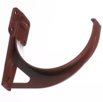 Docke RAL 3009 120/85 мм, Кронштейн желоба ПВХ короткий