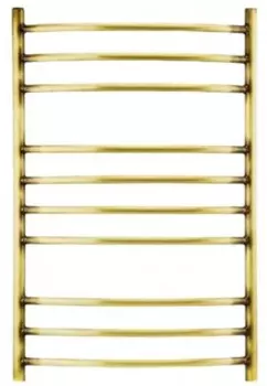 Domoterm Калипсо П10, 500х800 мм, Полотенцесушитель водяной бронза