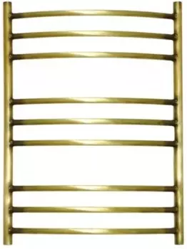 Domoterm Калипсо П9, 500х700 мм, Полотенцесушитель водяной бронза