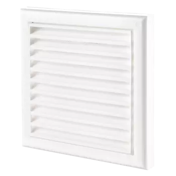Домовент ДВ 100С 154х110 мм, Решетка вентиляционная приточно-вытяжная (белая)