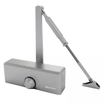 Доводчик дверной Palladium 1060 серебро 40-60 кг