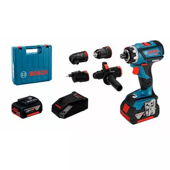 Дрель-шуруповерт аккумуляторная Bosch GSR 18V-60 FC 06019G7100 18В 2х5Ач Li-Ion