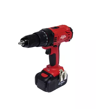 Дрель-шуруповерт аккумуляторная Elitech ДА 18СЛК2 18В 2х4Ач Li-Ion