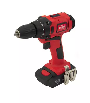 Дрель-шуруповерт аккумуляторная Elitech ДА 18СЛК2 18В 2х1.5Ач Li-Ion