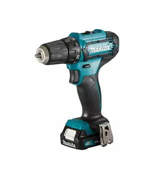 Дрель-шуруповерт аккумуляторная Makita DF333DWYE 12В 2х1.5Ач Li-Ion