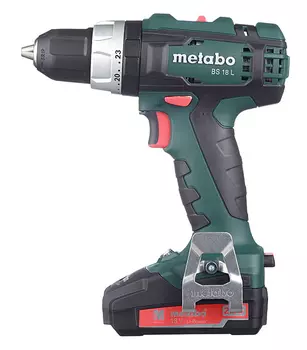 Дрель-шуруповерт аккумуляторная Metabo BS 18 L 602321500 18В 2х2Ач Li-Ion