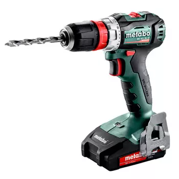 Дрель-шуруповерт аккумуляторная Metabo BS 18 L BL Q 602327500 18В 2х2Ач Li-Ion