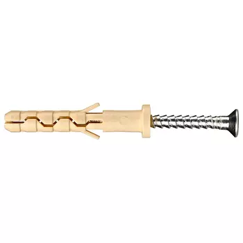 Дюбель-гвоздь Hard-Fix/Wenzo 6х60 мм цилиндрическая манжета нейлон 40 шт