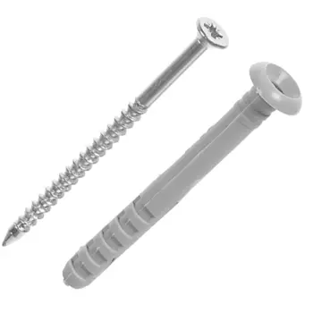Дюбель-гвоздь с грибовидным бортиком Standers 6х60 мм 100 шт