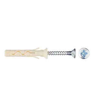 Дюбель-гвоздь Sormat 5х30 мм потайная манжета нейлон 200 шт