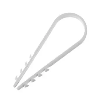 Дюбель-хомут Fortisflex нейлон ДХ 19-25 белый 100шт