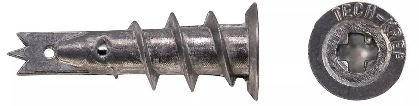 Дюбель металлический со сверлом Tech-Krep Driva Spa 15х29 мм 100 шт