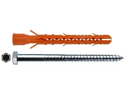 Дюбель распорный Mungo MB-SS с шестигранной головкой Hex Prof 10х100 мм