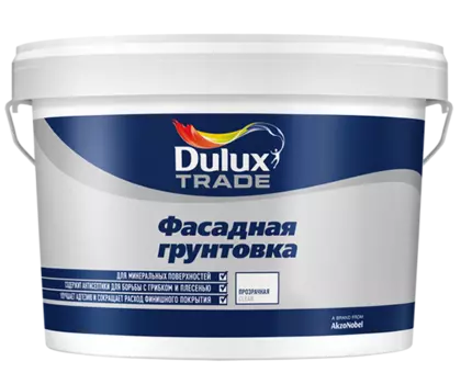 Dulux, 10 л, Грунтовка глубокго проникновения фасадная