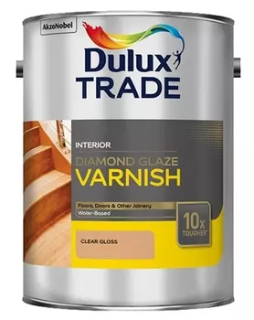 Dulux Diamond Glaze, 2.5 л, Лак паркетный полуматовый