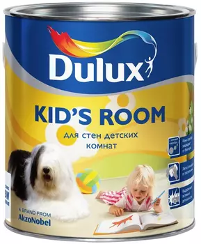 Dulux Kid's Room 5 л, Краска интерьерная латексная (белая)