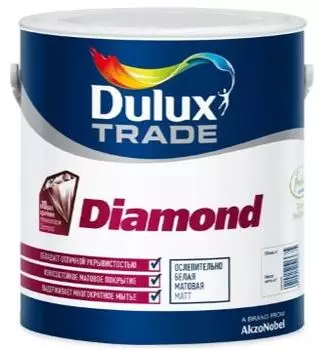 Dulux Trade Diamond Matt BW 1 л, Краска для стен и потолка база (матовая)