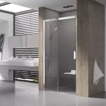 Душевая дверь Ravak Matrix MSD2-120 L Transparent блестящая