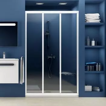 Душевая дверь Ravak Supernova ASDP3-90 Grape белая