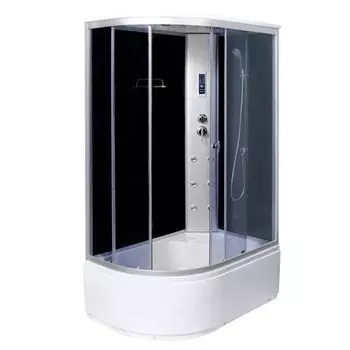 Душевая кабина Aqualux AQ-4073GFR Bl Modo 1300х850х2150 мм