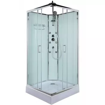 Душевая кабина BelBagno Uno CAB-A-2-90-C-Cr 900х900х2250 мм