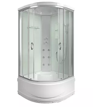 Душевая кабина MIRWELL MRL903-31 900х900х2150 мм с высоким поддоном с крышей