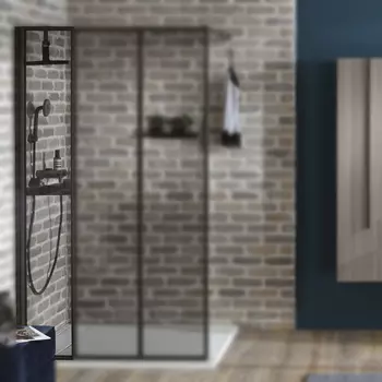 Душевая панель Jacob Delafon Nouvelle Vague E94WS30-B1 начальный модуль 2000х300 мм прозрачная