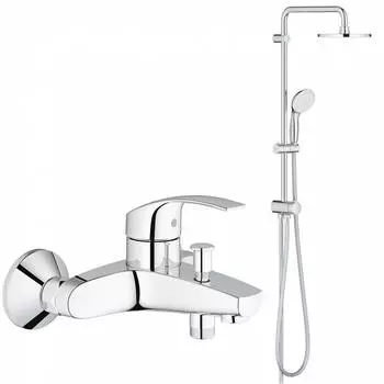 Душевая система для ванны GROHE New Tempesta 200 со смесителем
