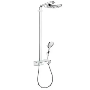 Душевая система с термостатом Hansgrohe Raindance Select E 300 Showerpipe 27126000