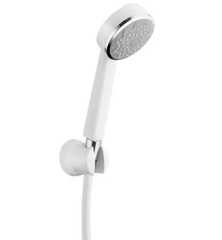 Душевой гарнитур Kludi Zenta 1S 6066091-00 белый/хром