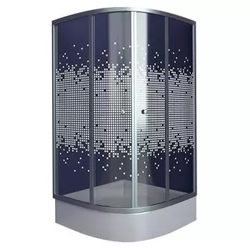 Душевой уголок Niagara NG-001 Мозаик 900x900x1930 мм