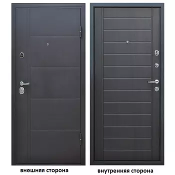 Дверь входная Форпост Эверест правая серый графит - венге 960х2050 мм