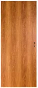 Дверное полотно глухое ламинированная финишпленка Verda миланский орех 800х2000 мм