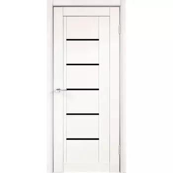 Дверное полотно VellDoris NEXT 3 белый эмалит со стеклом экошпон 900х2000 мм