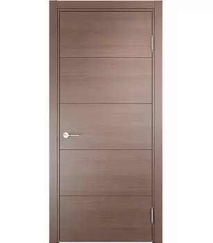 Дверное полотно Verda Турин мод.01 дуб фремонт глухое экошпон 700х2000 мм