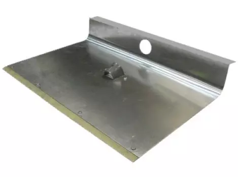 Движок 52-26, 500 мм, для снега алюминиевый с накладкой без черенка