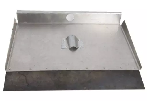 Движок 52-344 ЖА0010, 500 мм, для снега алюминиевый трехбортный без черенка