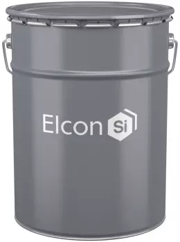 Elcon 25 кг, Эмаль термостойкая (серебристо-серая)