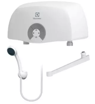 Electrolux Smartfix 2.0 TS, 5.5 кВт, Водонагреватель проточный электрический с краном и душем