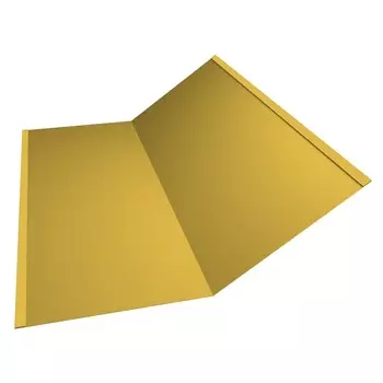 Ендова нижняя Grand Line Pe Ral 1018 300х300 мм резка