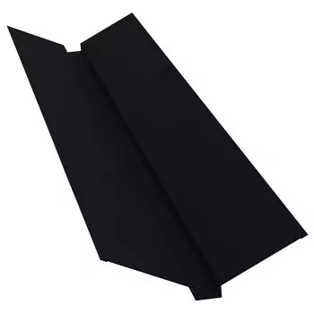 Ендова верхняя Grand Line Quarzit lite Ral 9005 115х30х115 мм резка