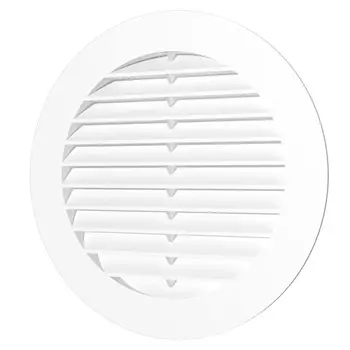 Era 10РКС 130 мм, Решетка вентиляционная вытяжная (белая)