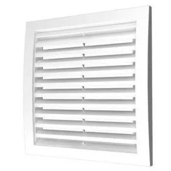 Era 3535РР 350х350 мм, Решетка вентиляционная вытяжная (белая)