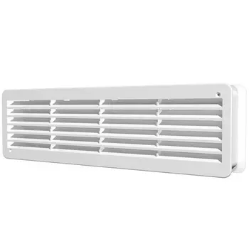 Era 4513ДП 450х131 мм, Решетка вентиляционная переточная (белая)