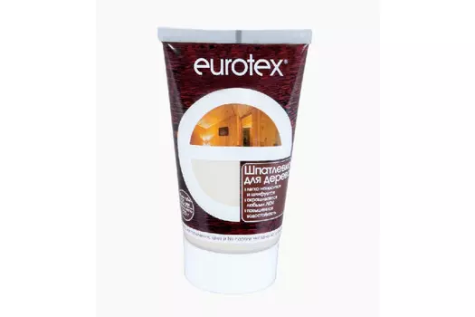 EUROTEX Шпатлевка по дереву лиственница 0,225 кг 12 17744