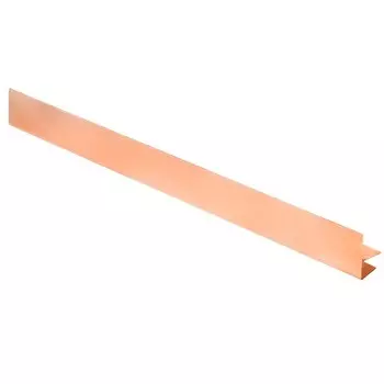 F-профиль Aquasystem медный 2000 мм