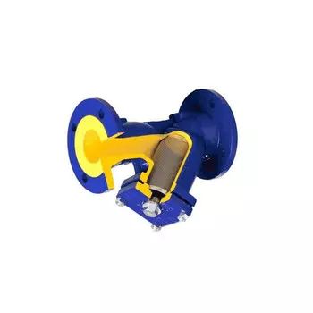 Фильтр сетчатый Y-образный чугун Ду 50 Ру16 Тмакс=300 oC фл 821А Zetkama 821A050C50