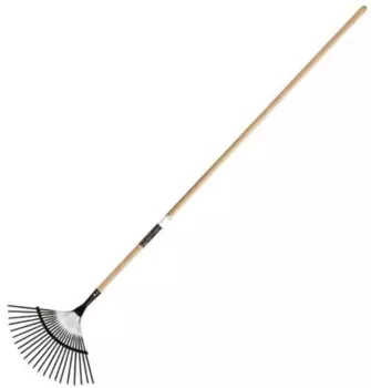 Fiskars Solid 135023, веерные грабли с черенком